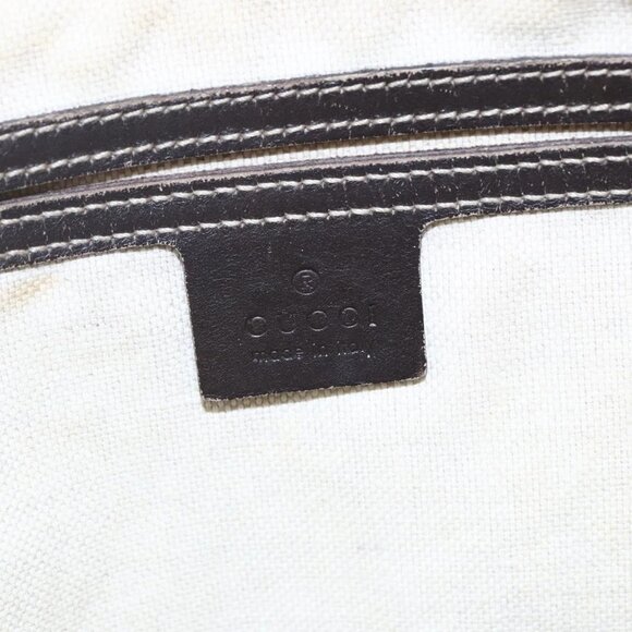 GUCCI GG Supreme Shoulder Bag PVC Beige Gold - Picture 12 of 16